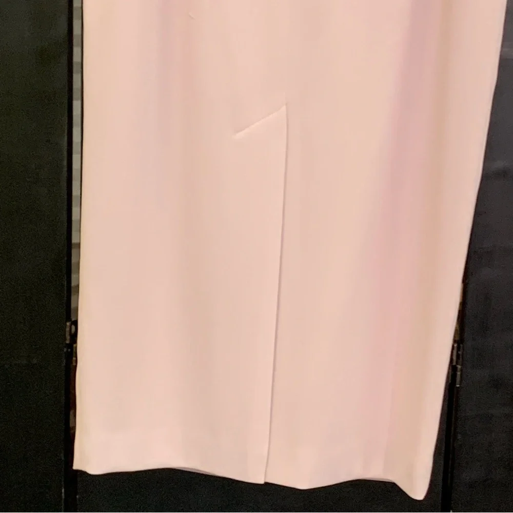 Dusty Pink Maxi Pencil Skirt for Cocktail